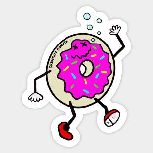 Drunkin Donuts Sticker